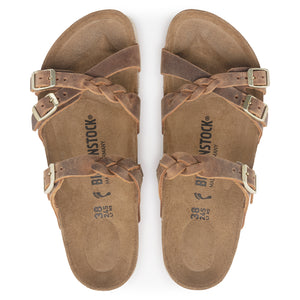 Birkenstock Franca Braid Cognac SHOES BIRKENSTOCK