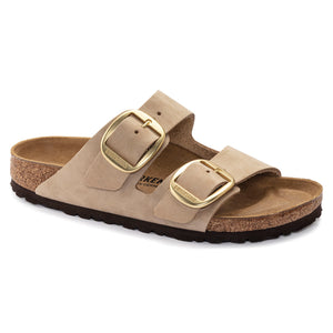 Birkenstock Arizona Big Buckle Sand Nubuck SHOES BIRKENSTOCK