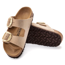 Load image into Gallery viewer, Birkenstock Arizona Big Buckle Sand Nubuck SHOES BIRKENSTOCK 36N Sand
