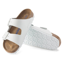 Load image into Gallery viewer, Arizona White Leather Soft Footbed SHOES BIRKENSTOCK 36N White 
