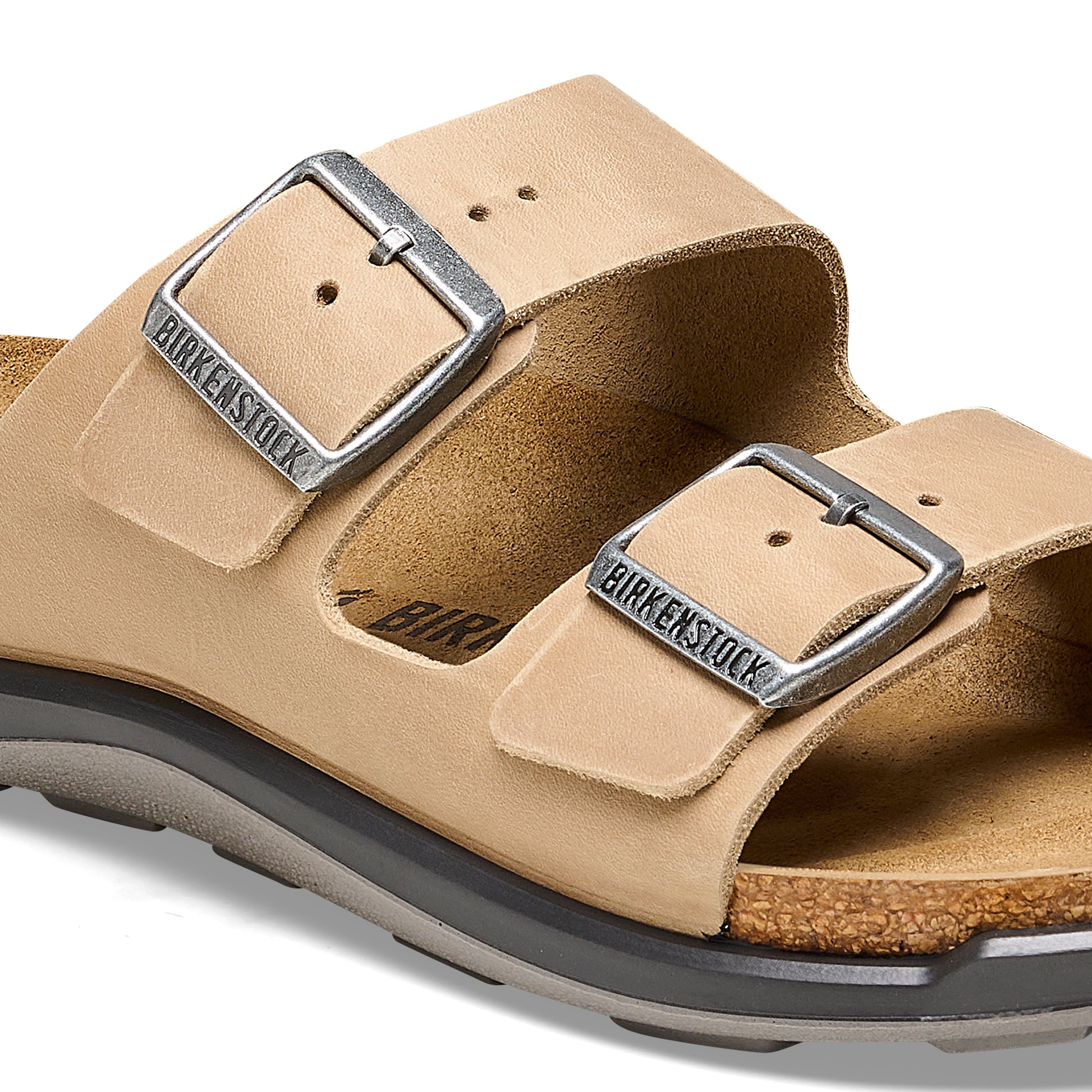 birkenstock kairo tobacco Sandal FL touch suede insole adjustable straps with metal buckles for a customized fit design with heel support for added stability lightweight Unisex Shoes Birkenstock Kairo Tobacco