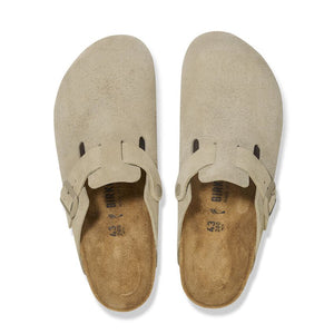 Birkenstock Boston Faded Khaki Classic Footbed SHOES BIRKENSTOCK   