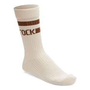 Birkenstock Cotton Tennis Socks SOX BIRKENSTOCK L Eggshell 