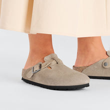 Load image into Gallery viewer, Birkenstock Boston Braided Taupe SHOES BIRKENSTOCK
