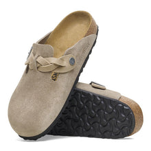 Load image into Gallery viewer, Birkenstock Boston Braided Taupe SHOES BIRKENSTOCK 36N Taupe
