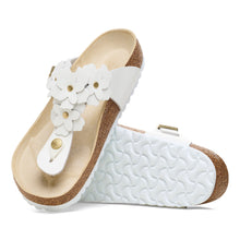 Load image into Gallery viewer, Birkenstock Gizeh Flower White SHOES BIRKENSTOCK 36R White
