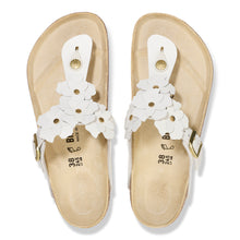 Load image into Gallery viewer, Birkenstock Gizeh Flower White SHOES BIRKENSTOCK
