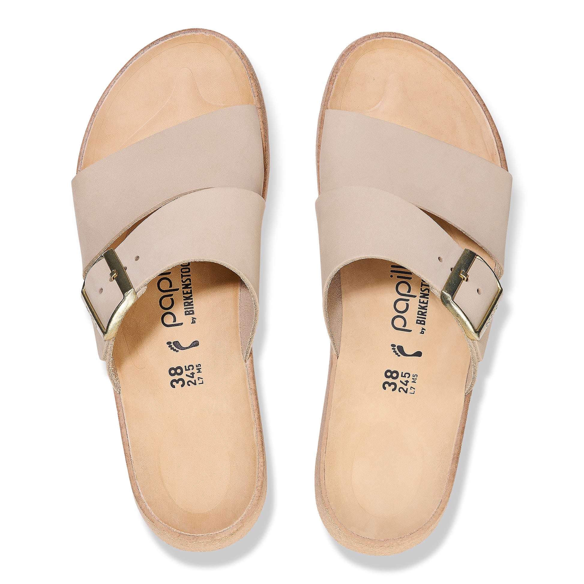 Birkenstock Papillio Almina Sand Nubuck SHOES BIRKENSTOCK