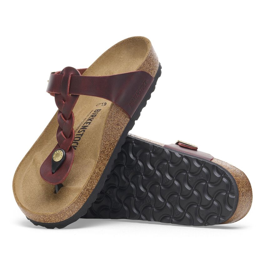 Birkenstock Gizeh Braid Zinfandel SHOES BIRKENSTOCK 36R Zinfandel 