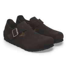 Load image into Gallery viewer, Birkenstock London Black Suede Regular Width SHOES BIRKENSTOCK
