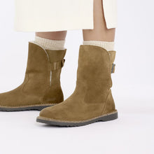 Load image into Gallery viewer, Birkenstock Uppsala Dark Tea Shearling Boot SHOES BIRKENSTOCK   
