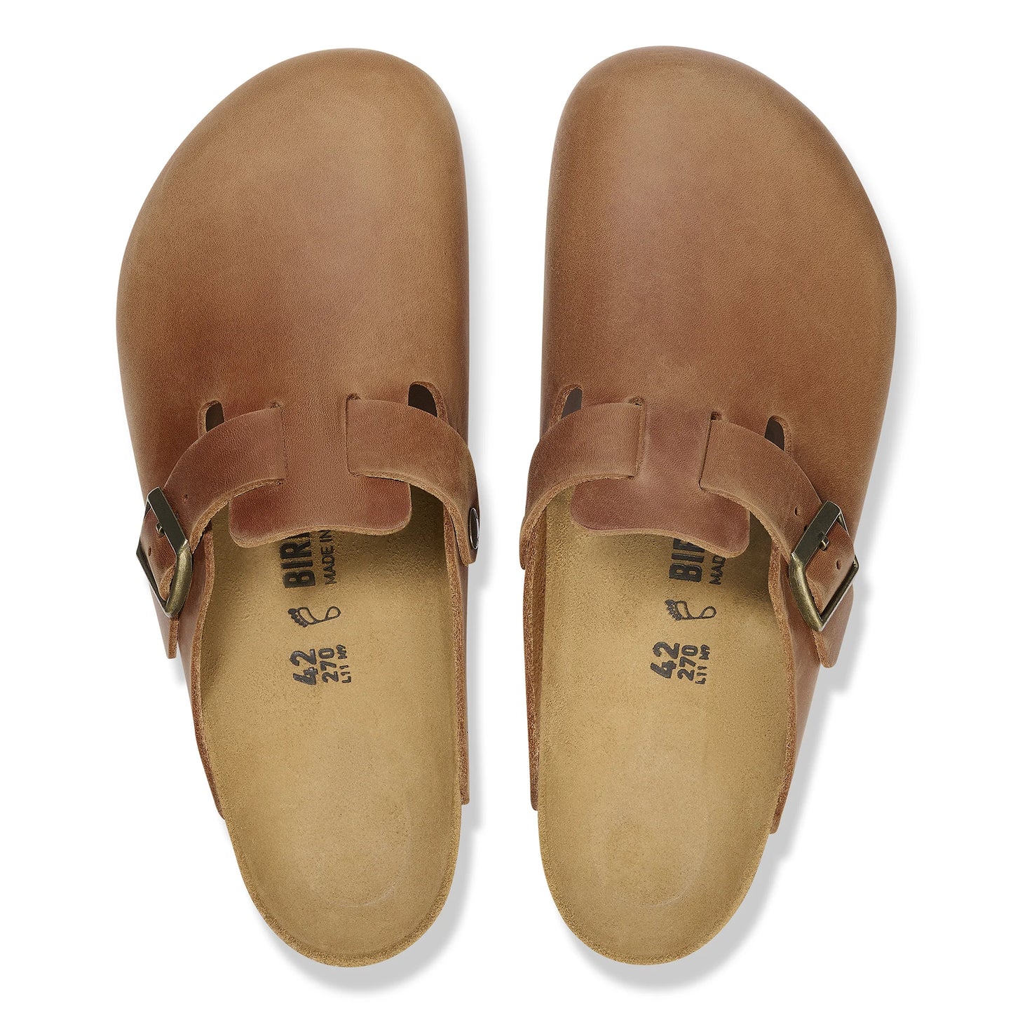 Unisex Boston Cognac Oil
