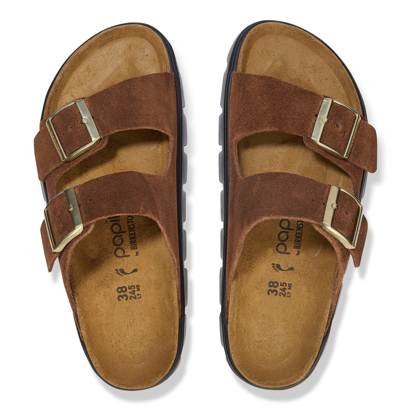 Women's Arizona Chunky Dark Tea SHOES BIRKENSTOCK