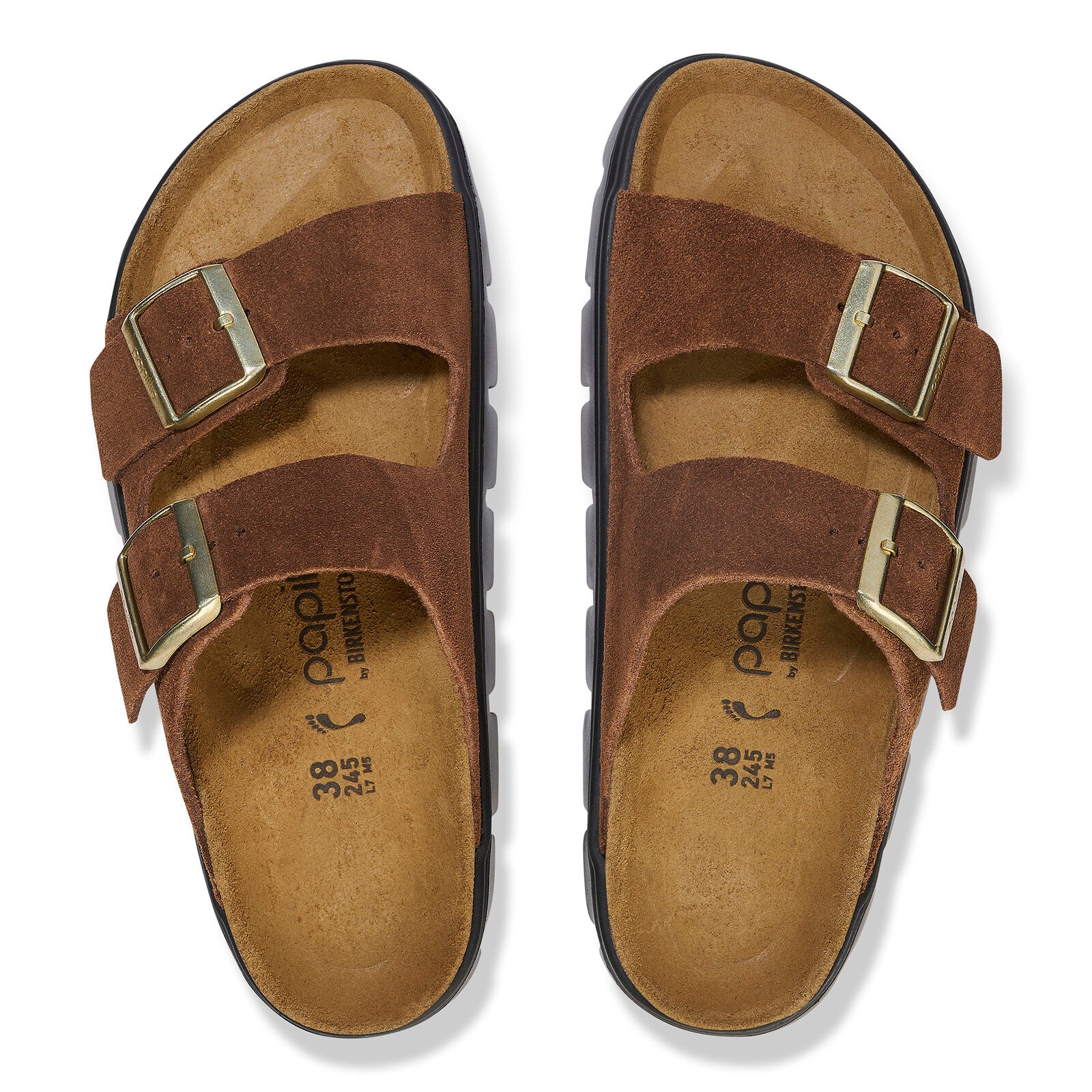 Women's Arizona Chunky Dark Tea SHOES BIRKENSTOCK