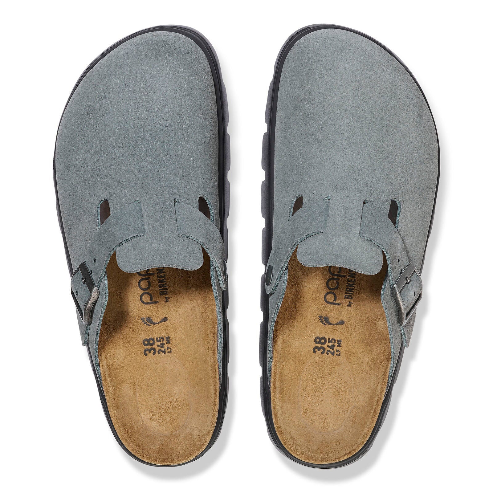 Papillio by Birkenstock Women's Boston Chunky Basalt Gray SHOES BIRKENSTOCK
