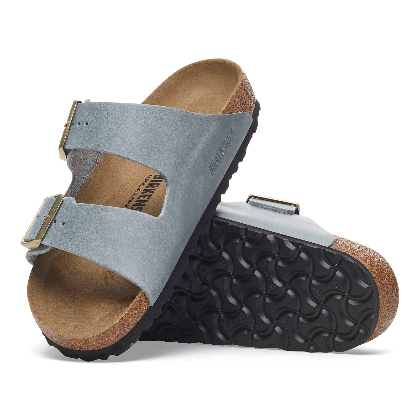 Women's Arizona Basalt Gray Oiled Leather – Birkenstock Village