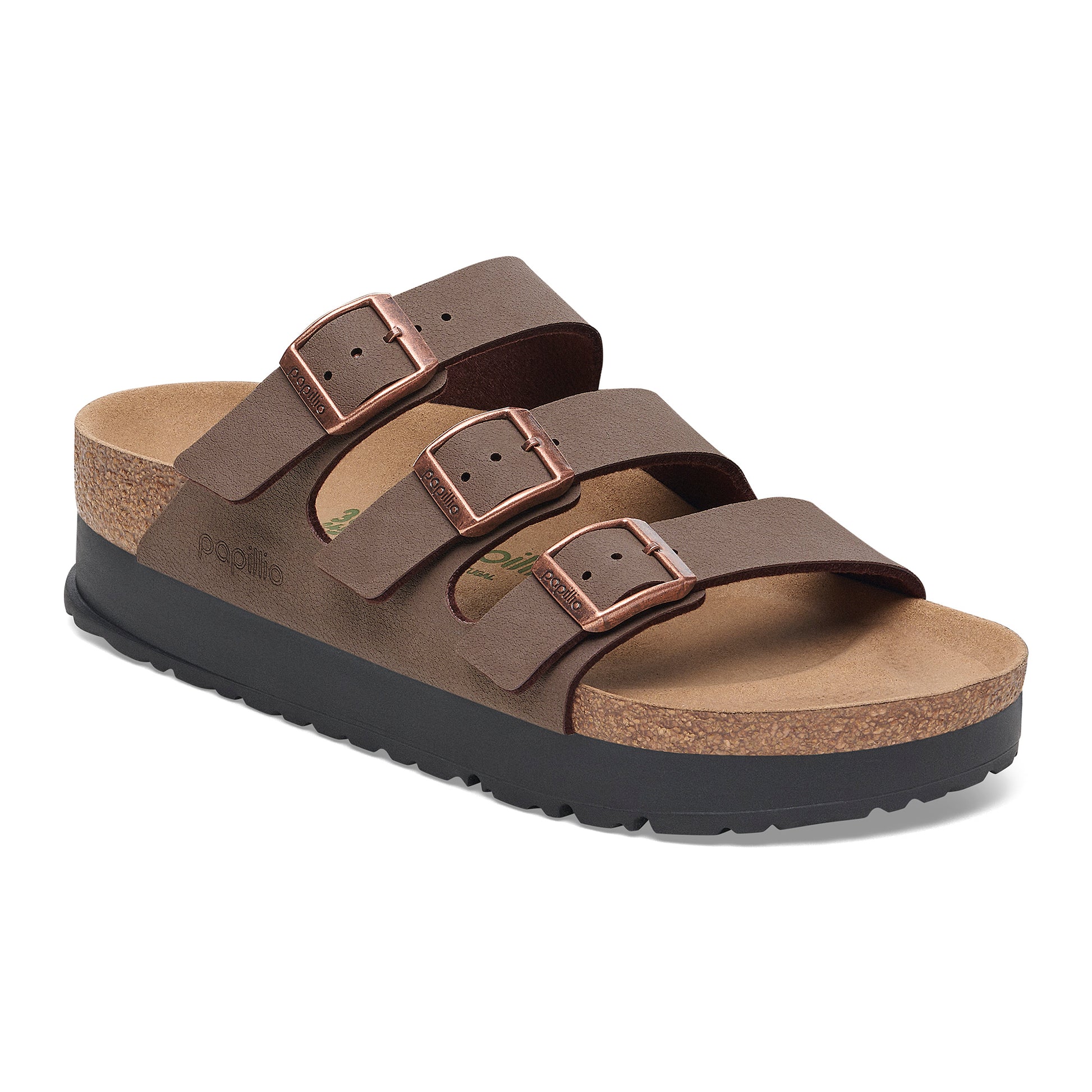 Papillio by Birkenstock Florida Flex Platform Mocha Birkibuc SHOES BIRKENSTOCK