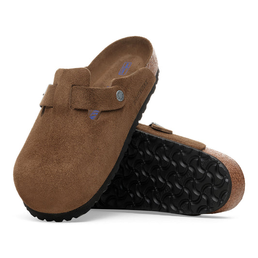 Birkenstock Unisex Boston Dark Tea Tonal