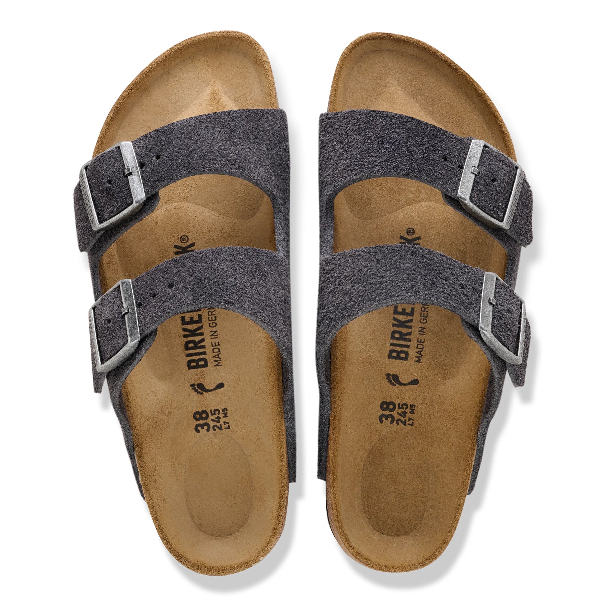 Unisex Arizona Charcoal SHOES BIRKENSTOCK