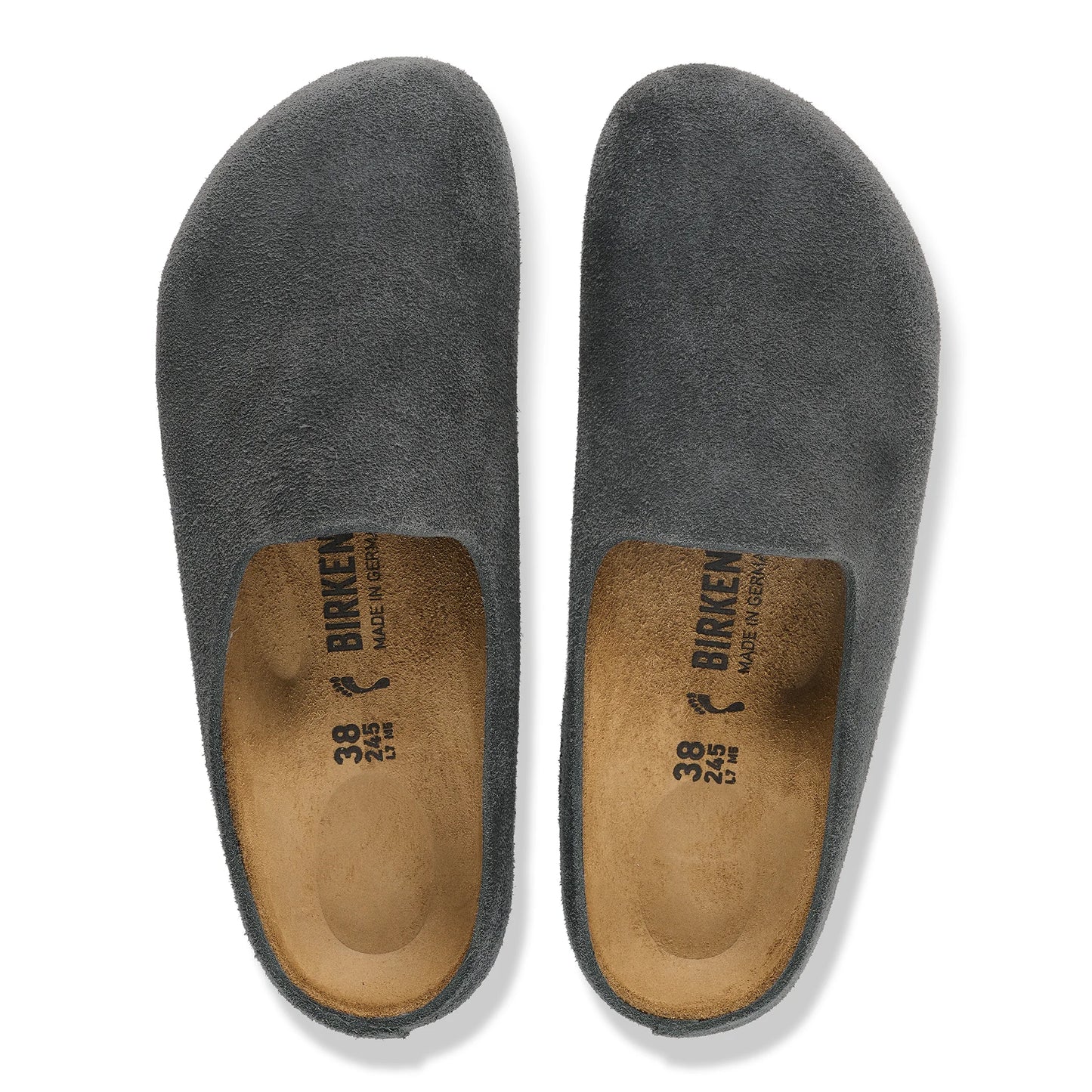 Amsterdam Wrapped Charcoal Suede