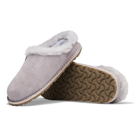 Zermatt Premium Lavender Suede Shearling SLIPPERS BIRKENSTOCK 36N Lavender