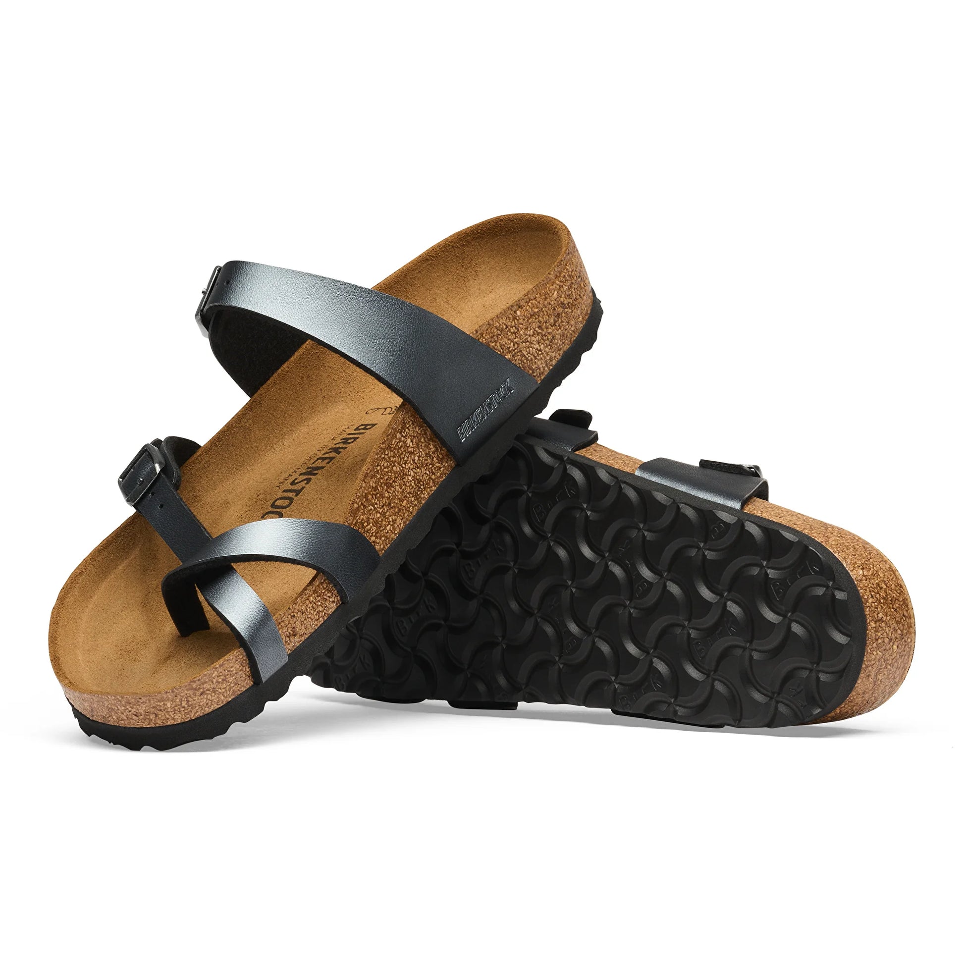 Women's Mayari Metallic Black SHOES BIRKENSTOCK 36R Metallic Black