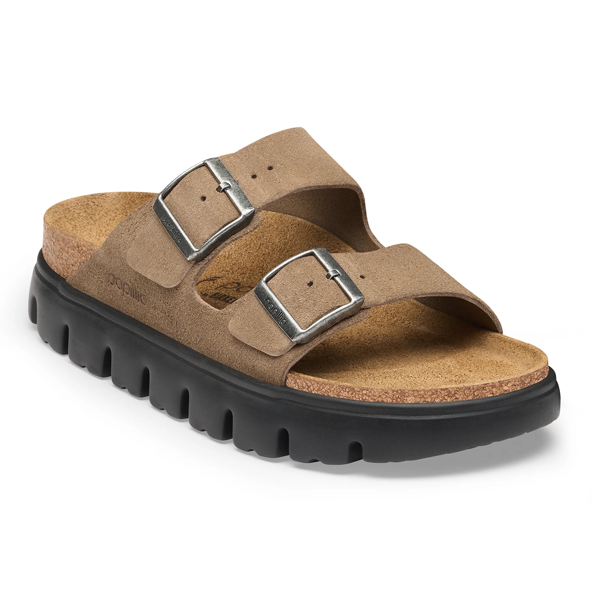 Women's Arizona Chunky Gray Taupe SHOES BIRKENSTOCK