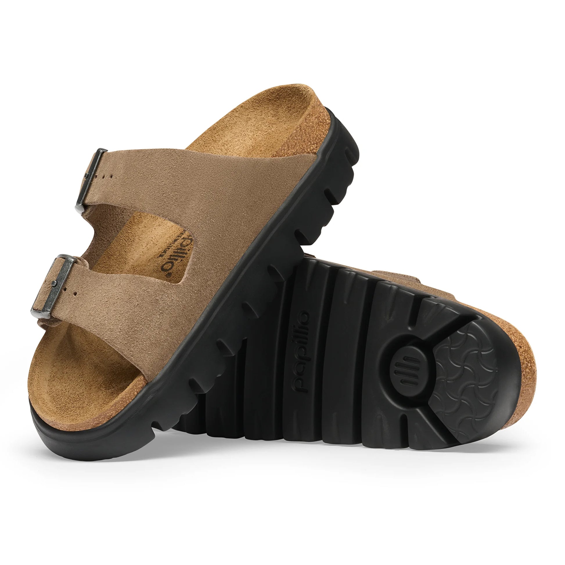 Women's Arizona Chunky Gray Taupe SHOES BIRKENSTOCK 36N Gray Taupe
