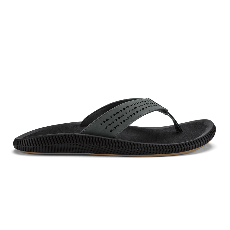 Men's Ulele SHOES OLUKAI 8 Dark Shadow/Lava Rock