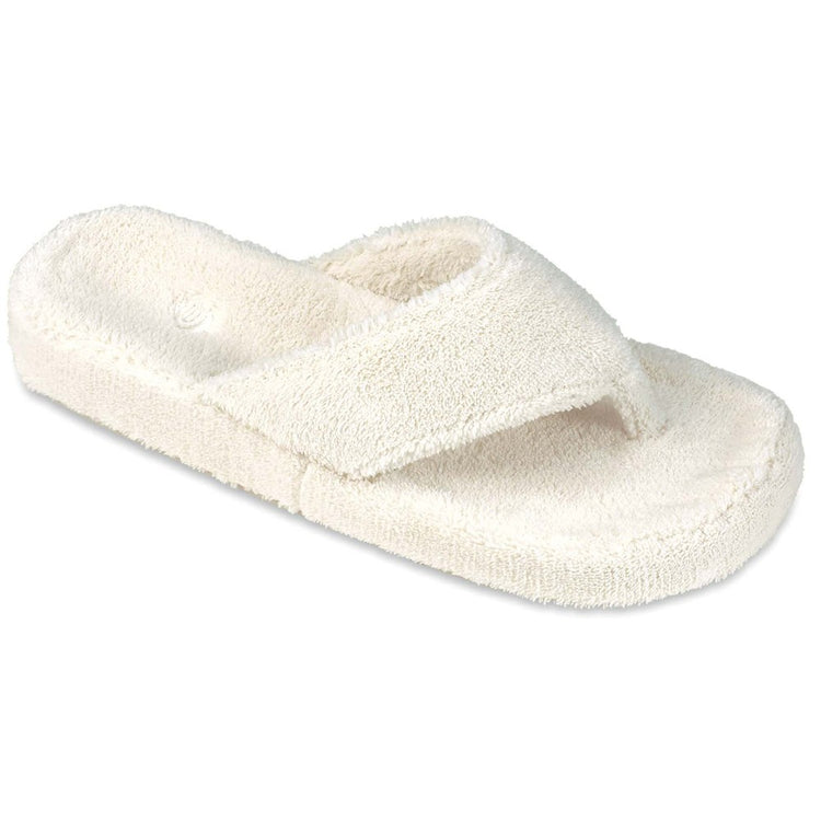 Women's Spa Thong SLIPPERS ACORN S (5-6) Regular Natural