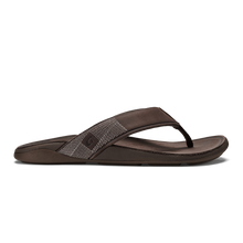 Load image into Gallery viewer, Olukai Tuahine Waterproof Leather Sandals OLUKAI 8 Dark Wood 
