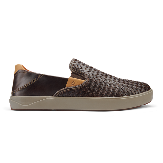 Olukai Men's Lae'ahi Lauhala SHOES OLUKAI 9.5 Dark Wood