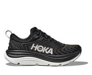 Hoka Men's Gaviota 5 SHOES HOKA 9R Black/White