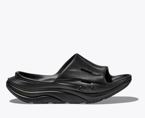 Hoka Ora Recovery Slide SHOES HOKA M4/W6 Black 