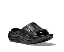 Load image into Gallery viewer, Hoka Ora Recovery Slide - All Gender Sizing SHOES HOKA 3M/5W Black
