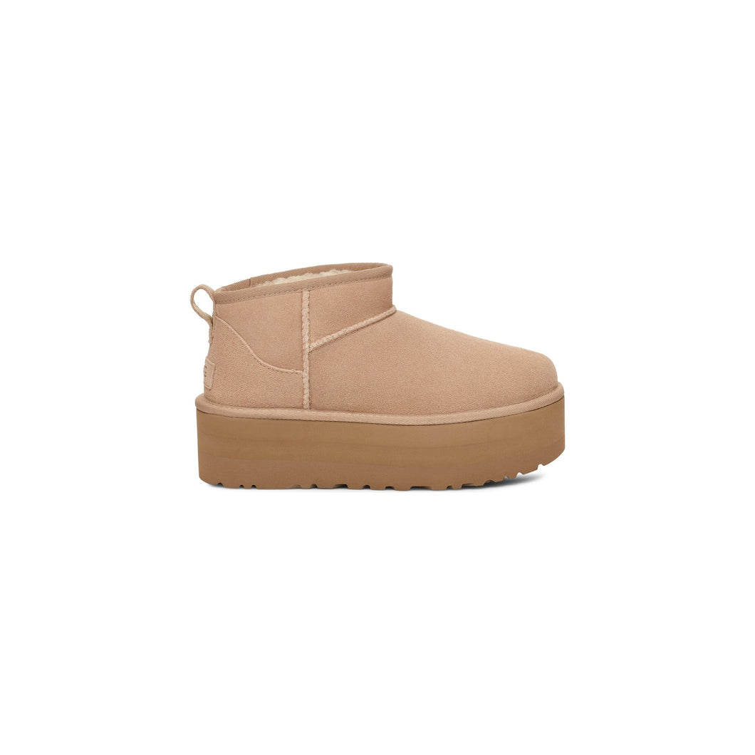 UGG Classic Ultra Mini Platform SHOES UGG AUSTRALIA 5 Sand 