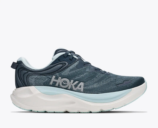 Women's Gaviota 6 SHOES HOKA 5.5R Faded Navy / Glimmering Blue
