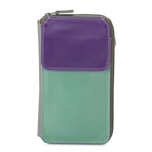 Zip Round Purse with Shoulder Strap PURSES MYWALIT Orchid