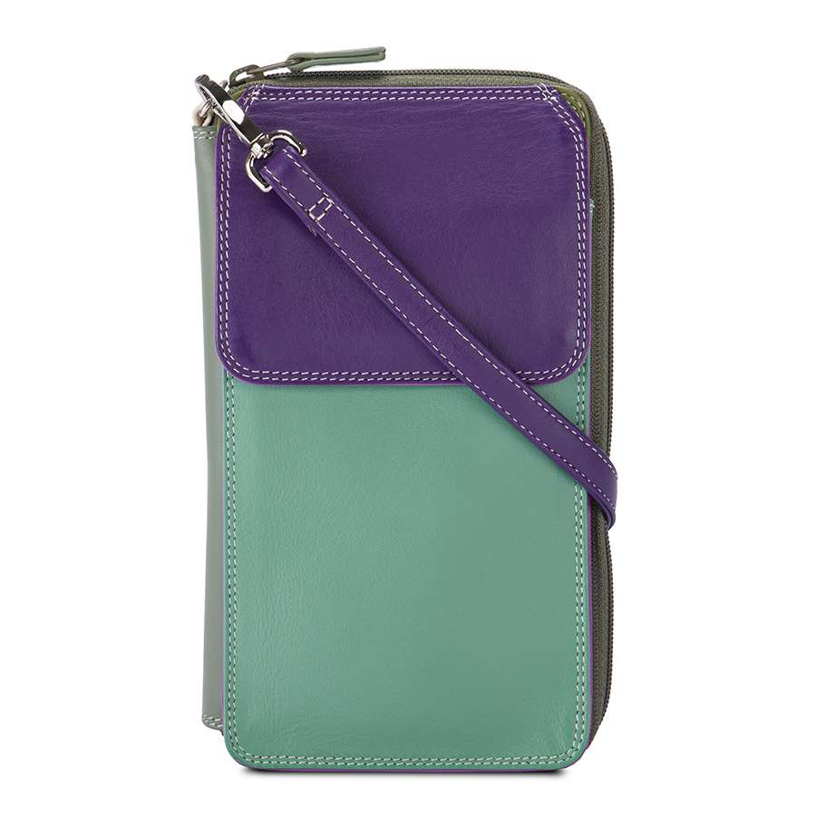Zip Round Purse with Shoulder Strap PURSES MYWALIT