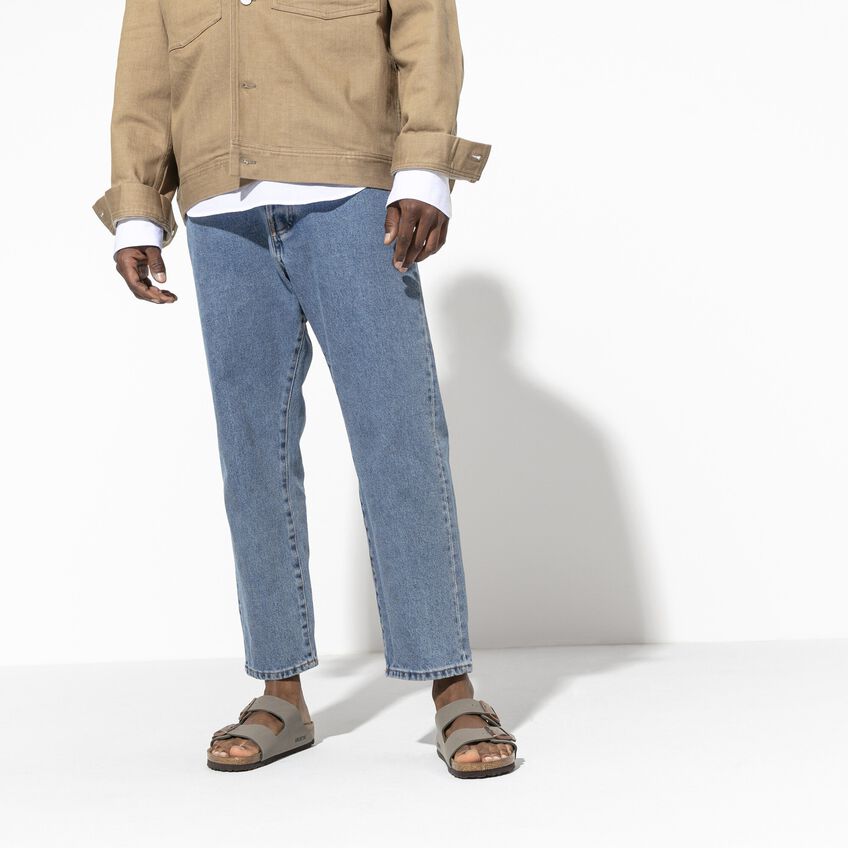 Birkenstock Arizona Stone Birkibuc SHOES BIRKENSTOCK   