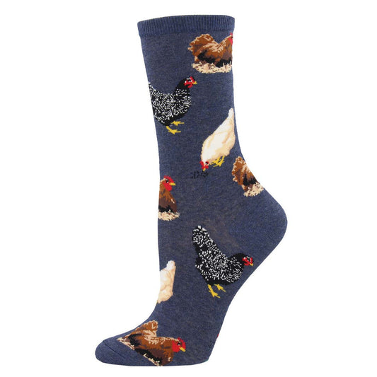 Socksmith Women's Hen House SOX SOCKSMITH Denim