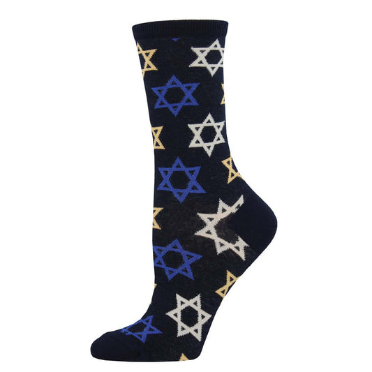 Socksmith Women's Star of David SOX SOCKSMITH Navy