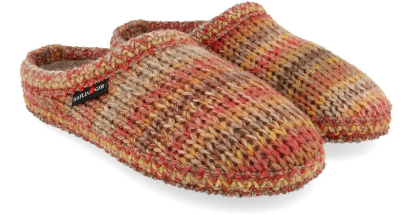 Women's Tricote Indoor Slipper SLIPPERS HAFLINGER 38 Rust