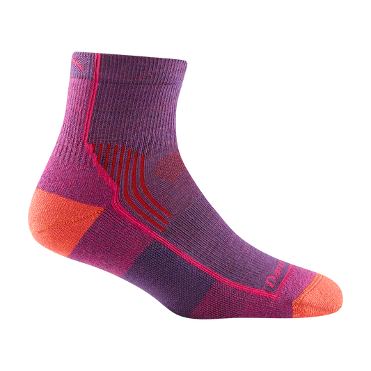 HIKER QTR 1958 SOX DARN TOUGH M (7.5-9.5) Berry