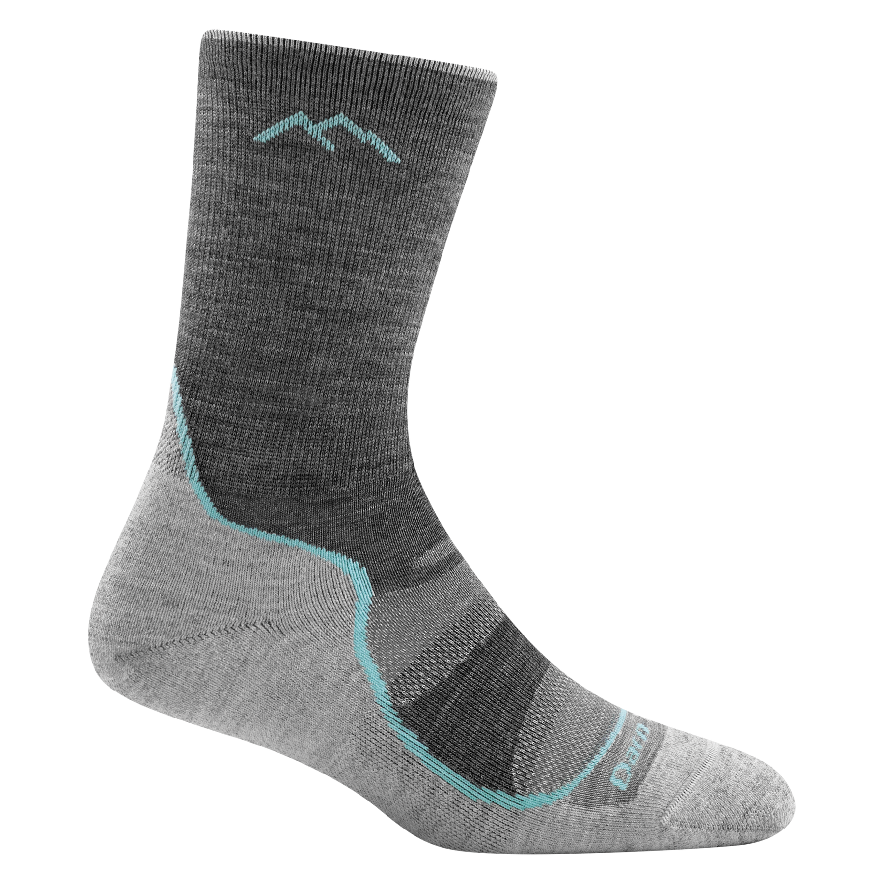 Darn Tough Women's Light Hiker Micro Crew SOX DARN TOUGH S (4.5-7) Slate