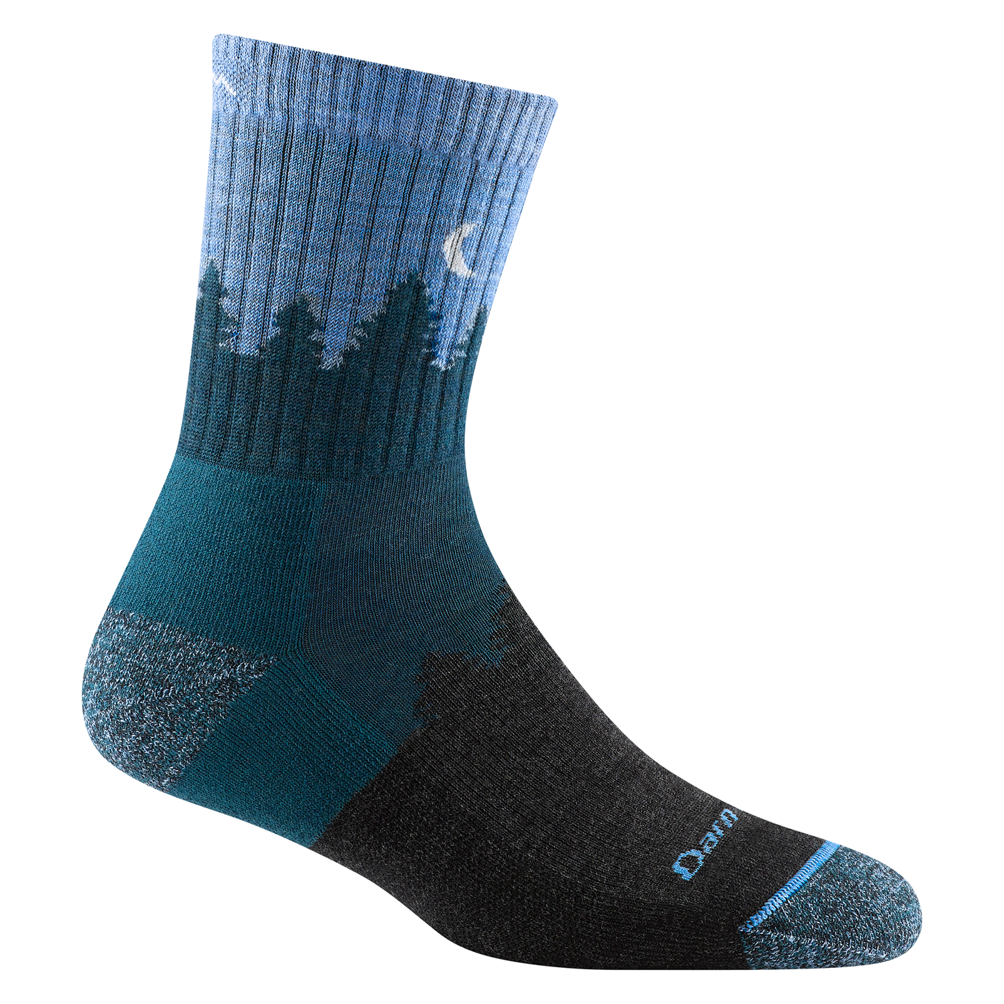 Darn Tough Women's Treeline Hiker Micro Crew SOX DARN TOUGH M (7.5-9.5) Blue