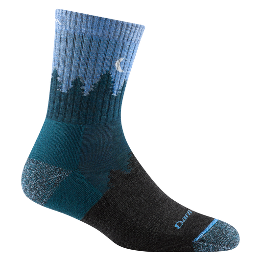 Darn Tough Women's Treeline Hiker Micro Crew SOX DARN TOUGH M (7.5-9.5) Blue