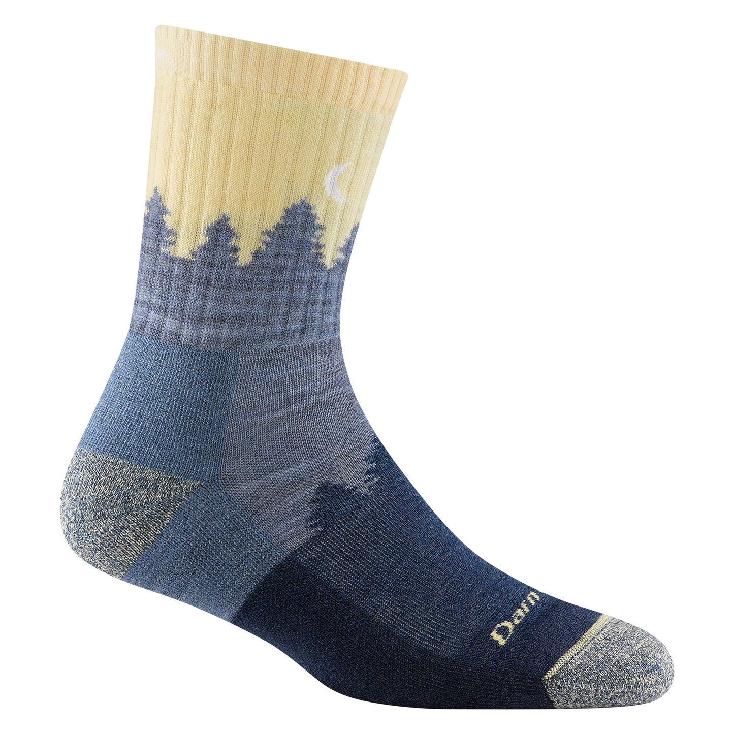 Darn Tough Women's Treeline Hiker Micro Crew SOX DARN TOUGH M (7.5-9.5) Light Denim