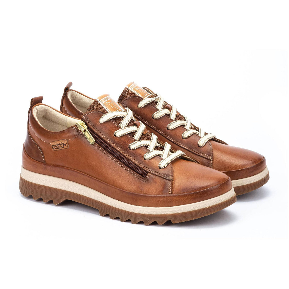 Vigo Sneaker with Zipper SHOES PIKOLINOS 37 Brandy