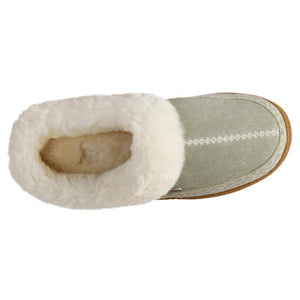 Acorn Greta Embroidered Clog SLIPPERS ACORN   